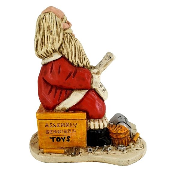 Kurt Alder Santa Claus Paul Bolinger Resin Figurine SOME ASSEMBLY REQUIRED VTG - Picture 4 of 8